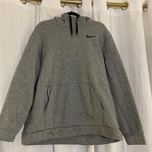 Nike Gray Therma-Fit Hoodie with Pocket